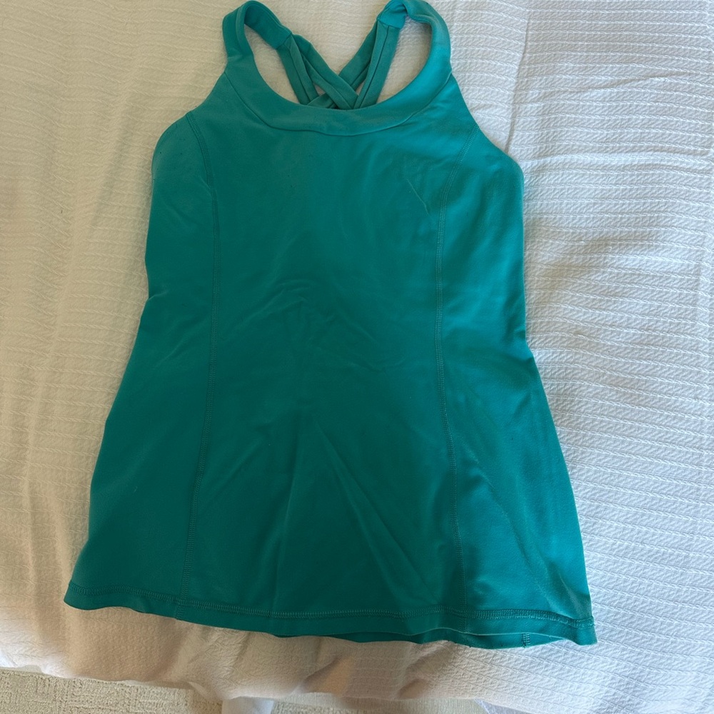 Lululemon Turquoise Tank Top